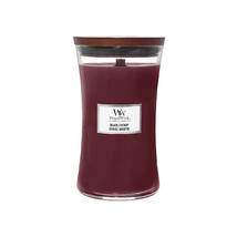Ароматична свічка з ароматом соковитої черешні WOODWICK Black Cherry 609  г - Фото