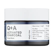 Маска для обличчя з вугіллям Q+A Activated Charcoal Face Mask 50 г - Фото