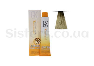 Крем-краска для волос с кератином №8.1 GLOBAL KERATIN Juvexin Cream Light Ash Blonde 100 мл - Фото