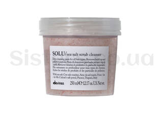Паста-скраб з морською сіллю DAVINES Solu Sea Salt Scrub Cleancer 250 мл - Фото