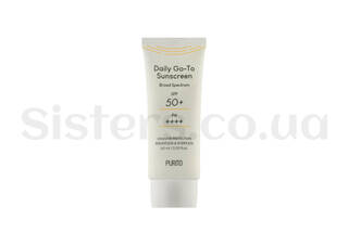 Сонцезахисний крем для обличчя PURITO Daily Go-To Sunscreen SPF50+/PA++++  60 мл - Фото