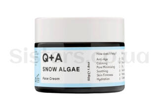 Крем для обличчя зі сніжною водорістю Q+A Snow Algae Intensiv Face Cream 50 мл - Фото