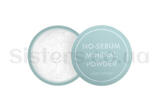  Безколірна матуюча пудра INNISFREE No Sebum Mineral Powder 5 г - Фото