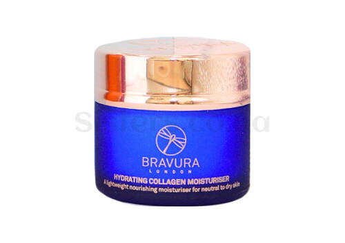 Зволожуючий та поживний крем для обличчя BRAVURA London Hydrating Collagen Moisturising Cream 50 мл - Фото