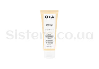 Засіб для очищення обличчя Q+A Oat Milk Cream Cleanser 125 мл - Фото