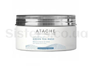 Відновлююча заспокійлива маска ATACHE Essentielle Reafirming Mask Green Tea 200 мл - Фото