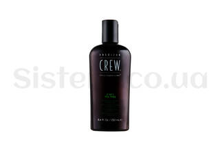 Засіб для догляду за волоссям і тілом AMERICAN CREW 3-in-1 Tea Tree Shampoo 250 мл - Фото