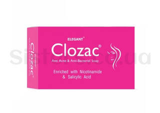 Мыло против акне PEROLITE Clozac Anti-Acne Soap 75 г - Фото