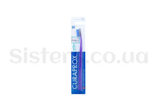 Ортодонтическая зубная щетка CURAPROX Ortho Ultra Soft фиолетовая/синяя - Фото