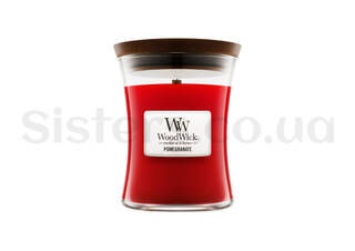 Ароматическая свеча с ароматом граната и смородины WOODWICK Pomegranate 275 г - Фото