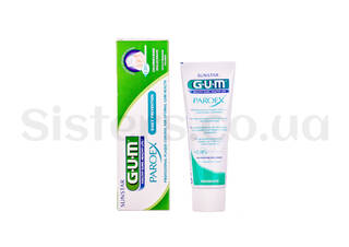 Ежедневная зубная паста GUM Paroex 0,06% хлоргексидина + СРС 75 мл - Фото