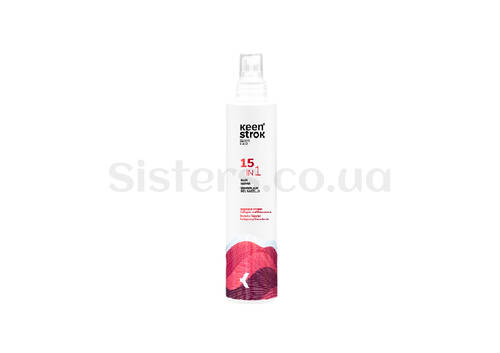 Багатофункціональний крем-спрей 15 в 1 KEEN STROK 15in1 Hair Repair Spray 250 мл  - Фото