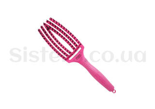 Щітка масажна OLIVIA GARDEN Finger Brush Combo Bright Pink - Фото