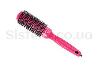 Брашинг для волосся OLIVIA GARDEN Ceramic+Ion Thermal Brush Blowout Shine Pink 35 мм - Фото