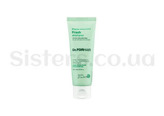 Міцелярний шампунь для жирної шкіри голови DR.FORHAIR Phyto Fresh Shampoo 70 мл - Фото