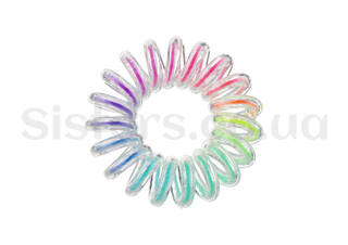 Резинка-браслет для сильной фиксации густых волос INVISIBOBBLE Power Rainbow 3 шт - Фото