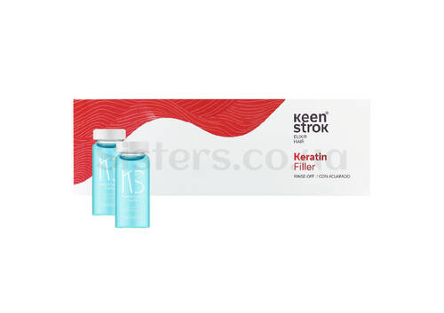 Кератиновый филлер с маслом макадамии KEEN STROK Keratin Filler 15*15 мл - Фото