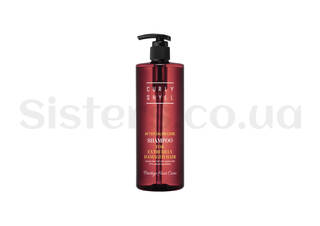 Восстанавливающий шампунь для поврежденных волос CURLY SHYLL After Salon Care Shampoo 500 мл - Фото