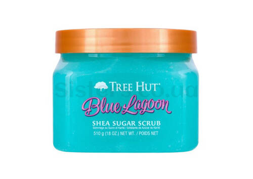 Скраб для тела с морским ароматом TREE HUT Blue Lagoon Shea Sugar Body Scrub 510 г - Фото