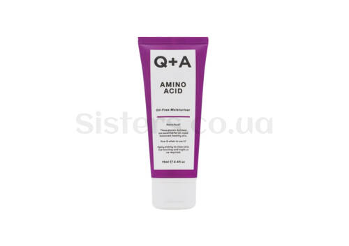 Увлажняющий крем с аминокислотами без масел Q+A Amino Acid Oil Free Moistuiriser 75 мл - Фото