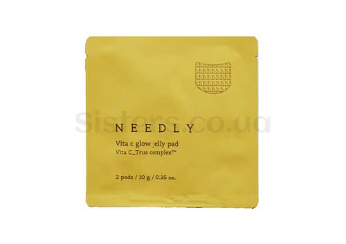 Зволожувальні тонер-педи для сяйва шкіри NEEDLY Vita C Glow Jelly Pad 2 шт - Фото
