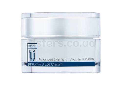 Крем для шкіри навколо очей з пептидами CU SKIN VIitamin U Eye Cream 16 мл - Фото