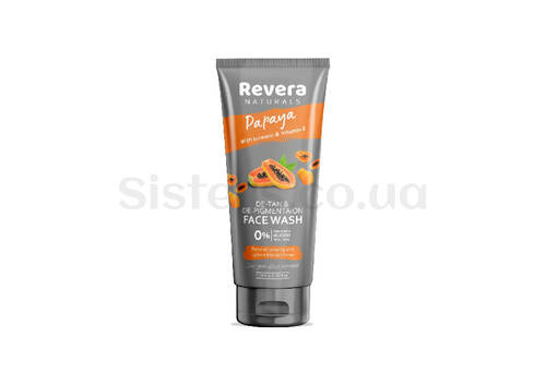 Засіб для вмивання REVERA Papaya Tan Removal Face Wash 100 мл - Фото