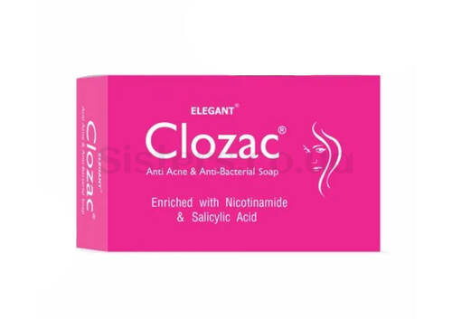 Мыло против акне PEROLITE Clozac Anti-Acne Soap 75 г (до 06.24) - Фото