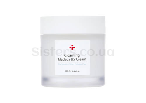 Заспокійливий крем з центелою і пантенолом CU SKIN Dr.Solution Cicaming B5 Madeca Cream 70 мл - Фото