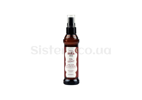 Масло для тонких волос MKS-ECO Oil Light Fine Hair Styling Elixir Original Scent 60 мл - Фото