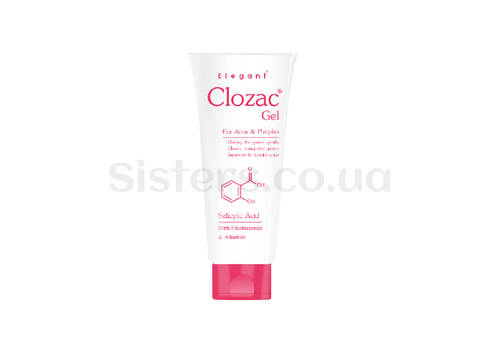 Гель-крем проти акне з саліциловою кислотою PEROLITE Clozac Anti-Acne Gel 50 г - Фото