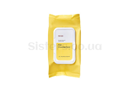 Серветки для зняття макіяжу MANYO FACTORY Pure Cleaning Tissue 80 шт - Фото