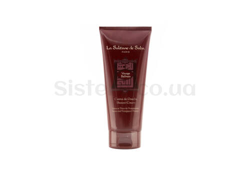 Крем для душу з ароматом лотосу та франжипані LA SULTANE DE SABA Shower Cream Lotus and Frangipani Flowers 200 мл - Фото