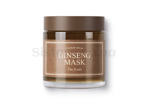 Відновлююча маска для обличчя з екстрактом женьшеню I'M FROM Ginseng Mask 120 мл - Фото