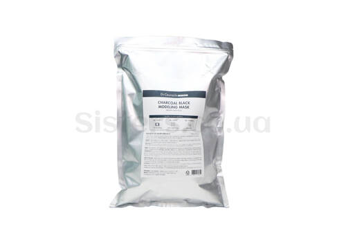 Альгінатна детокс-маска з деревним вугіллям DR. CEURACLE Charcoal Black Modeling Mask 1000 г - Фото