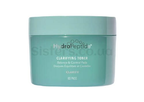 Очищаючі протизапальні спонжі HYDROPEPTIDE Clarifying Toner Pads 60 шт - Фото