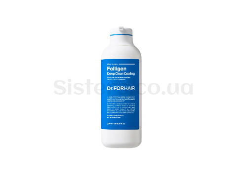Глибокоочищаючий шампунь з ефектом охолодження DR.FORHAIR Folligen Deep Clean Cooling Shampoo 300 мл - Фото