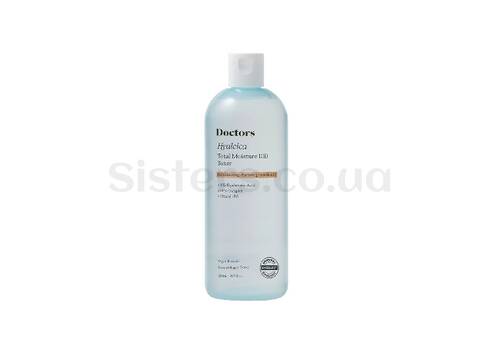 Зволожувальний тонер з 10 формами гіалуронової кислоти та центелою DOCTORS Hyalcica Total Moisture 10 D Toner 500 мл - Фото