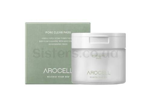 Мультикислотні пілінг-педи AROCELL Pore Clear Pads 70 шт - Фото