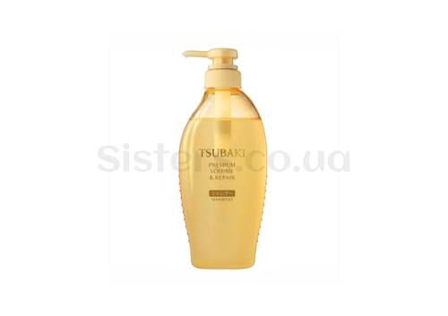Шампунь для преміум відновлення волосся TSUBAKI Premium Volume And Repair 450 мл - Фото