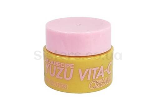 Освітлюючий крем з ніацинамідом 5% та екстрактом юдзу LALARECIPE Yuzu vita C Cream 3 мл - Фото