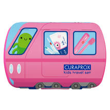 Дитячий дорожній набір CURAPROX Kids рожевий - Фото