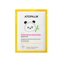 Маска тканинна заспокійлива для дітей ATOPALM Pandaring Mask Pack Kids 15 г - Фото