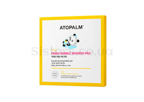  Педи для душу Kids ATOPALM Fresh Bubble Shower Pad 10,4 г - Фото
