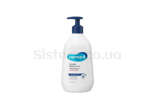 Лосьйон відновлювальний з керамідами DERMA-B CeraMD Repair Lotion 400 мл - Фото